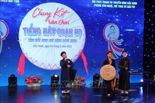 Chung kết sân chơi 'Tiếng hát Quan họ' tỉnh Bắc Ninh mở rộng năm 2023