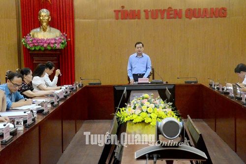 Lãnh đạo tỉnh làm việc với Công ty TNHH Một thành viên Musa Pacta