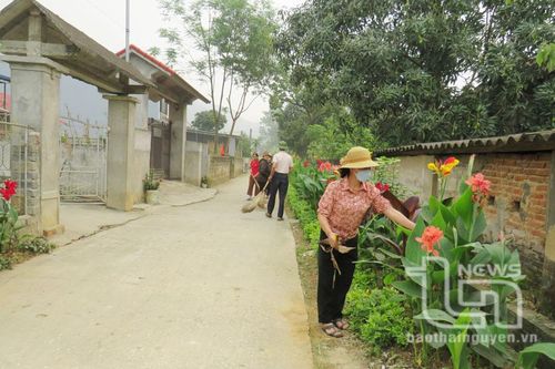 Định Hóa huy động sức dân xây dựng nông thôn mới