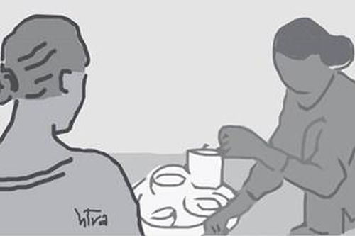 Chị giúp việc
