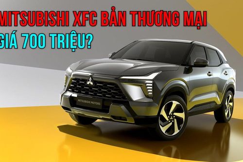 SUV cỡ B Mitsubishi XFC bản thương mại sắp ra mắt Việt Nam với giá 700 triệu đồng?