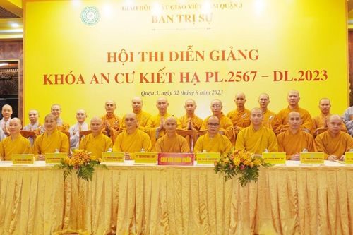 Phật giáo Q.3 trao giải chung kết hội thi diễn giảng cấp quận tại chùa Minh Đạo