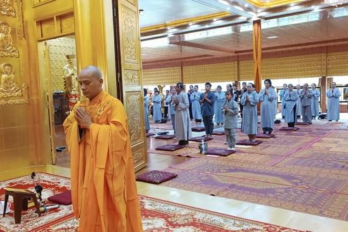 Gia Lai: Chùa Vạn Phật (TP.Pleiku) tổ chức khóa tu 'Một ngày an lạc'