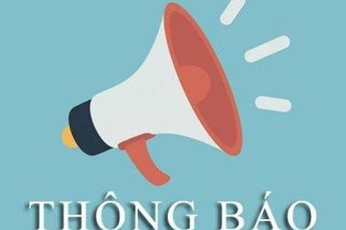 Thông báo mời báo giá Invitation for quotation