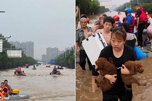 Đã giải thích được lý do gây mưa kỷ lục ở Trung Quốc, hóa ra không chỉ do bão Doksuri