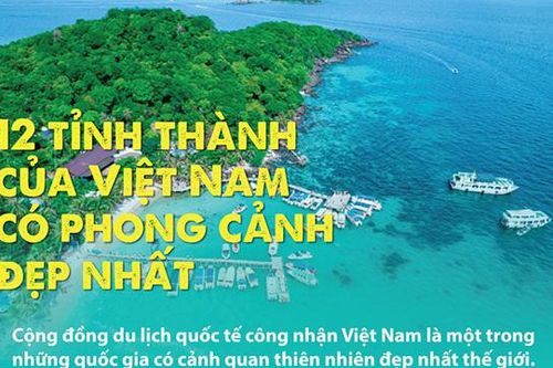 12 tỉnh, thành của Việt Nam có phong cảnh đẹp nhất trên thế giới