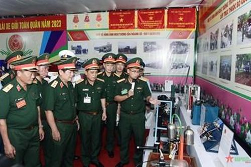 Khai mạc Hội thi xe tốt, lái xe giỏi toàn quân năm 2023