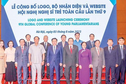 Công bố logo, bộ nhận diện, website Hội nghị Nghị sĩ trẻ toàn cầu