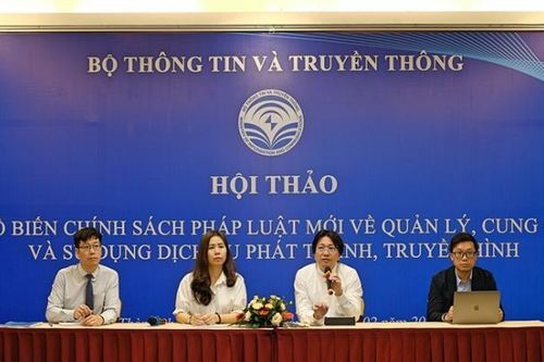 Hội thảo phổ biến thông tư về quản lý, cung cấp và sử dụng dịch vụ phát thanh, truyền hình