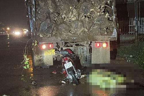 Đâm xe máy vào đuôi xe tải chở củi, 2 người tử vong tại chỗ