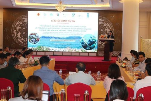 Khởi động dự án bảo tồn rạn san hô và phát triển khu vực biển Hòn Mun