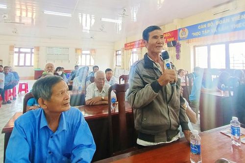 Đại biểu HĐND 3 cấp tiếp xúc cử tri xã Ô Long Vĩ