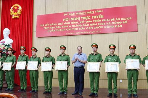 An Giang tiếp tục triển khai thực hiện nghiêm túc, hiệu quả Đề án 06 của Chính phủ