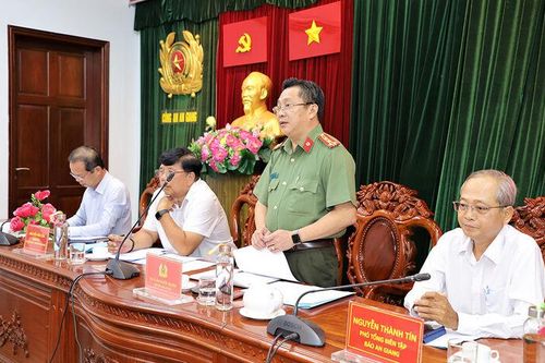 Công an tỉnh An Giang tăng cường công tác phối hợp tuyên truyền với Báo An Giang, Đài PTTH An Giang