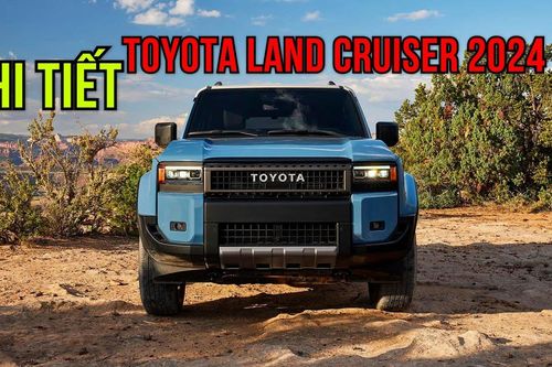 'Tất tần tật' về Toyota Land Cruiser Prado 2024 vừa ra mắt