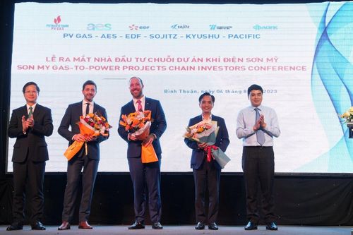 AES được giới thiệu là Nhà đầu tư lớn chuỗi Dự án Khí – Điện Sơn Mỹ