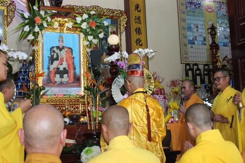 Bình Thuận: Lễ húy nhật Hòa thượng Thích Hồng Ân tại tổ đình Quảng Ân