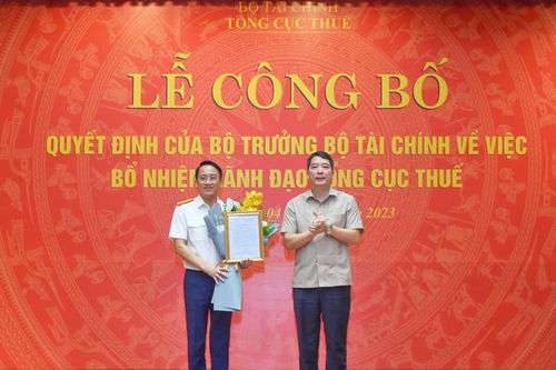 Cục trưởng Cục Thuế Hà Nội làm Phó tổng cục trưởng Tổng cục Thuế