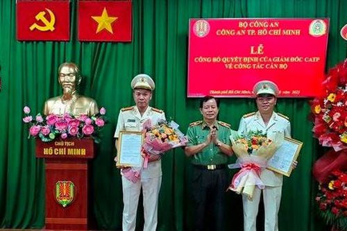 Bổ nhiệm Trưởng Phòng Cảnh sát Hình sự Công an TP. HCM
