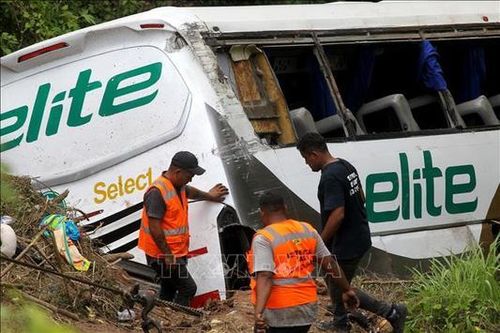 Mexico: Tai nạn xe buýt thảm khốc, 15 người thiệt mạng