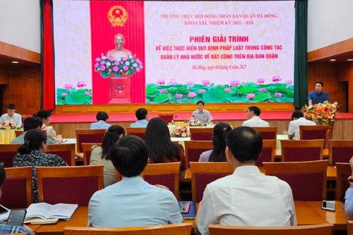 Quận Hà Đông còn nhiều khó khăn trong xử lý vi phạm đất công