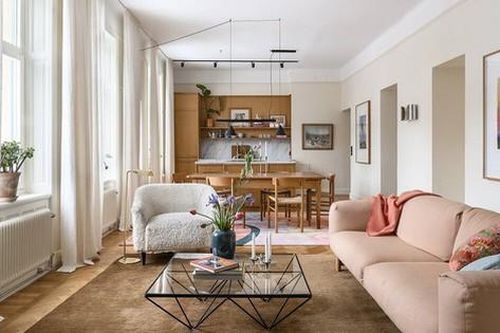 Tư vấn cải tạo và bố trí nội thất căn hộ rộng 80m² cho đôi vợ chồng trẻ
