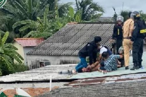 Thượng úy công an bị thương nặng khi tiếp cận đối tượng ngáo đá
