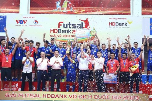 'Người hùng' World Cup tỏa sáng, Thái Sơn Nam vỡ òa trở lại vị thế số 1 futsal Việt Nam