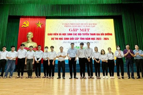 Nam Định chú trọng khâu phát hiện, bồi dưỡng học sinh giỏi