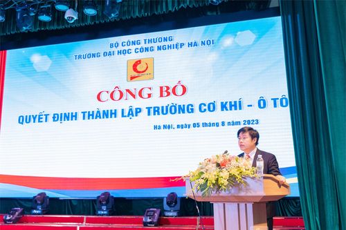 Trường ĐH Công nghiệp Hà Nội thành lập thêm một trường trực thuộc