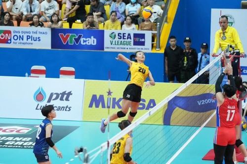 Đội tuyển bóng chuyền nữ Việt Nam thắng trận ra quân SEA V.League 2023