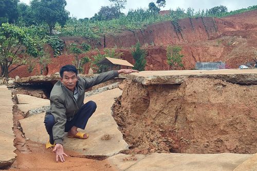 Ứng phó sạt lở đất, bảo đảm an toàn hồ đập tại các tỉnh Tây Nguyên