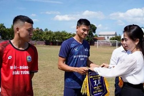 Giải bóng đá TX. Hương Thủy hứa hẹn nhiều trận cầu hấp dẫn