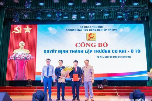 Trường Đại học Công nghiệp Hà Nội thành lập Trường Cơ khí Ô tô