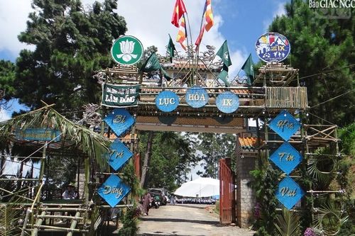 Lâm Đồng: Trên 350 huynh trưởng, đoàn sinh tham gia trại Lục Hòa lần 9, tại chùa Linh Sơn