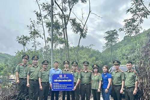 Phối hợp tổ chức Chiến dịch thanh niên Công an tình nguyện hè tại Bắc Kạn
