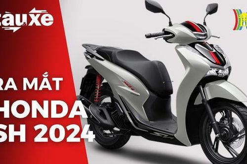 Honda SH 2024 ra mắt tại Việt Nam | Bản tin Tàu và Xe | 05/08/2023