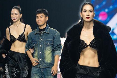 Siêu mẫu Anh Thư khoe cơ bụng số 11 săn chắc ở tuổi 41