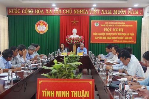 Ninh Thuận: Triển khai cuộc thi trực tuyến 'Bình chọn sản phẩm OCOP được yêu thích' năm 2023