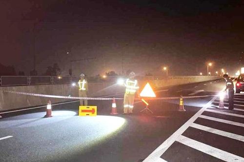 Cao tốc Đà Nẵng - Quảng Ngãi ách tắc nhiều giờ do tai nạn