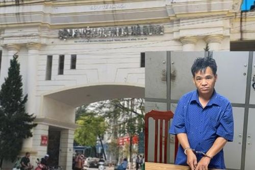 Bắt đối tượng rủ con trai vào Bệnh viện Đa khoa Hà Đông trộm cắp