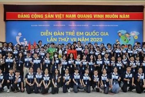 188 em nhỏ dự Diễn đàn trẻ em Quốc gia lần thứ VII