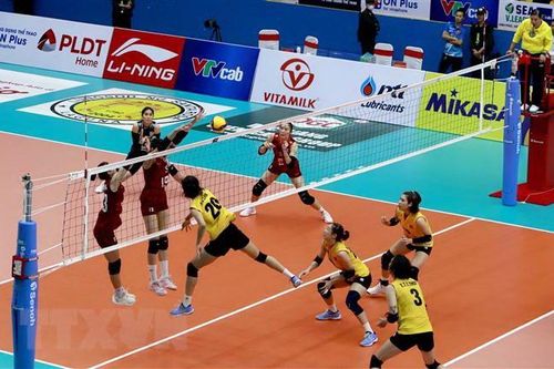 Giải Bóng chuyền Nữ Đông Nam Á: Việt Nam đứng thứ hai chặng 1