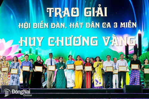Đồng Nai đoạt HCV Hội diễn Đàn, hát dân ca ba miền năm 2023