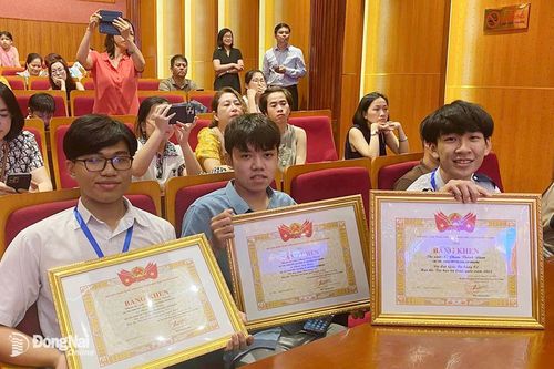 3 học sinh Đồng Nai đoạt giải tại Hội thi Tin học trẻ toàn quốc