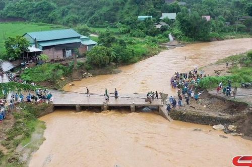 Sông Mã mưa lũ gây thiệt hại 95 triệu đồng
