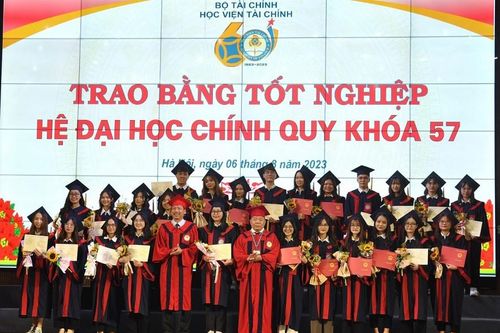 Hơn 3.700 sinh viên Học viện Tài chính khóa 57 nhận bằng tốt nghiệp