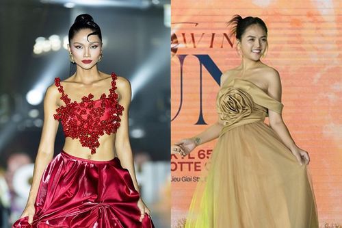 Diễn viên Thu Quỳnh, Hoa hậu H'Hen Niê sải bước trên sàn diễn thời trang