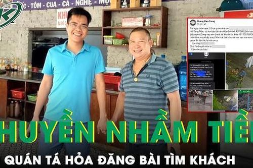 Mạng xã hội xôn xao trước bài đăng tìm khách hàng chuyển nhầm gần nửa tỷ của chủ quán