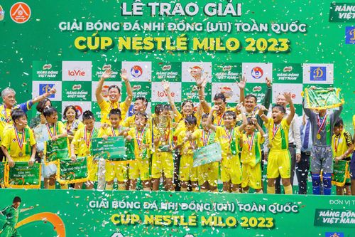 Xác định nhà vô địch giải bóng đá nhi đồng toàn quốc 2023